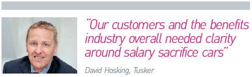 David Hosking, Tusker, quote