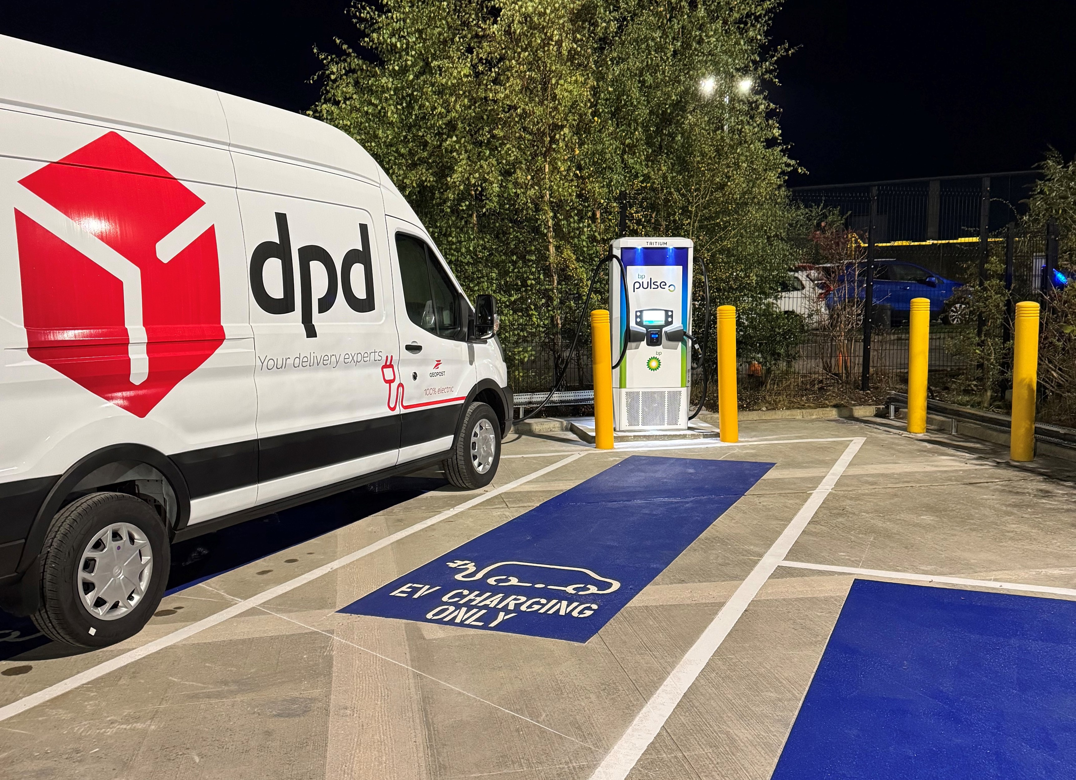 DPD signs EV charging infrastructure deal with BP Pulse