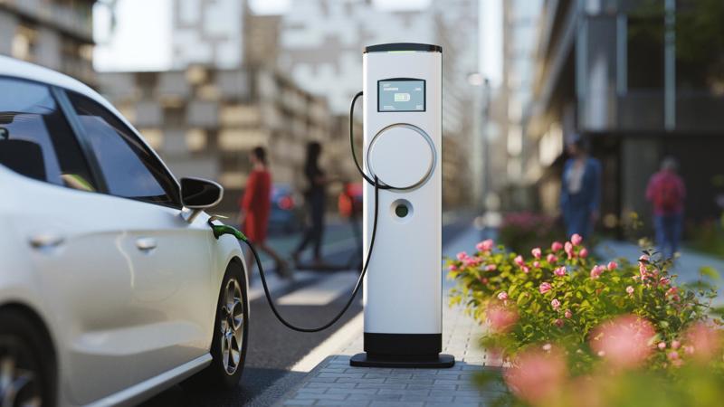 Public electric vehicle charging powers ahead