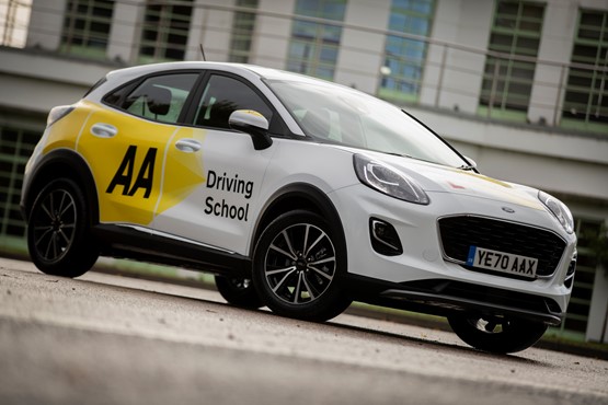 Ford Puma added to AA Driving School choice list