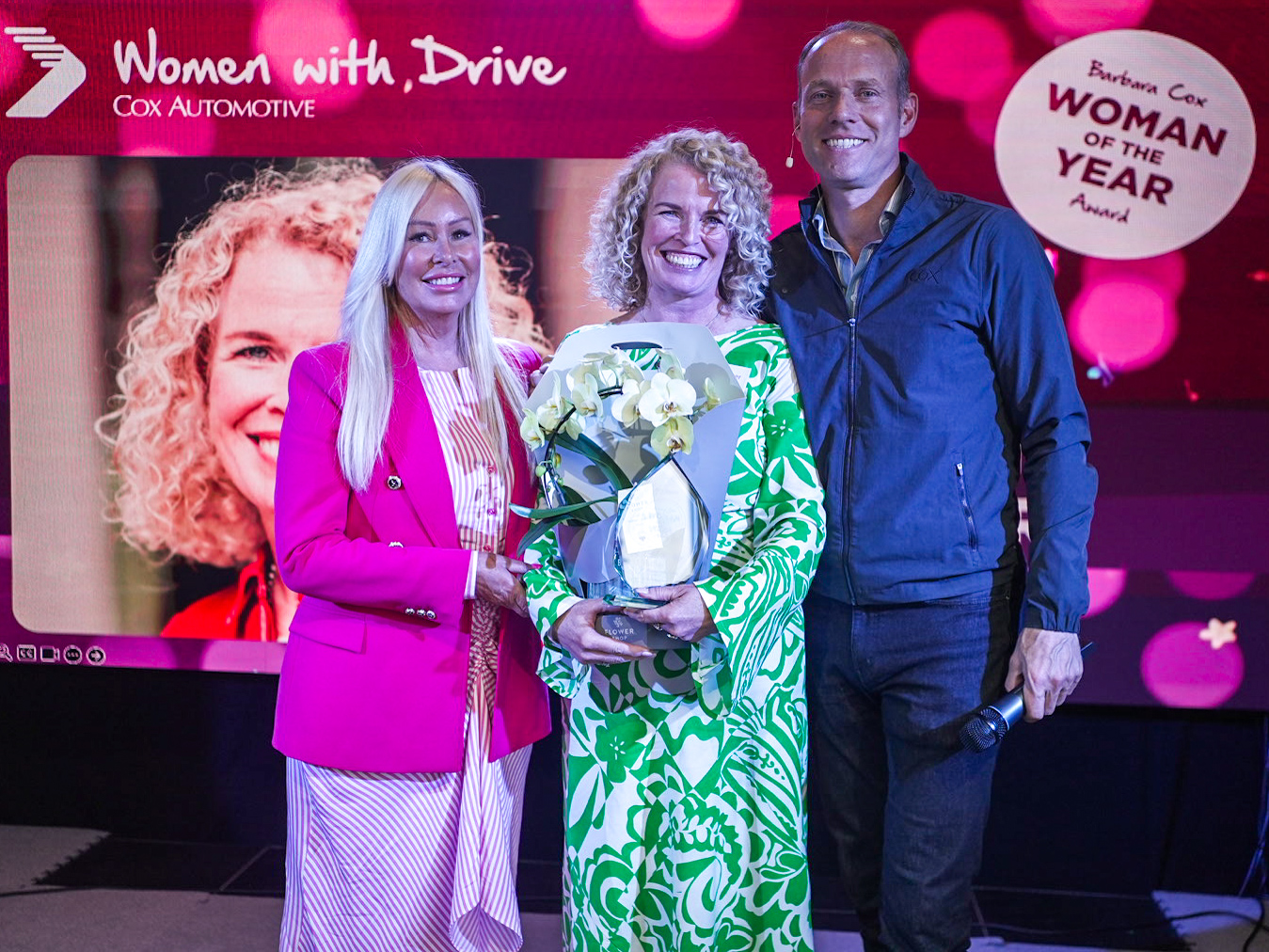 Jacqui Barker wins Barbara Cox Woman of the Year Award 2024