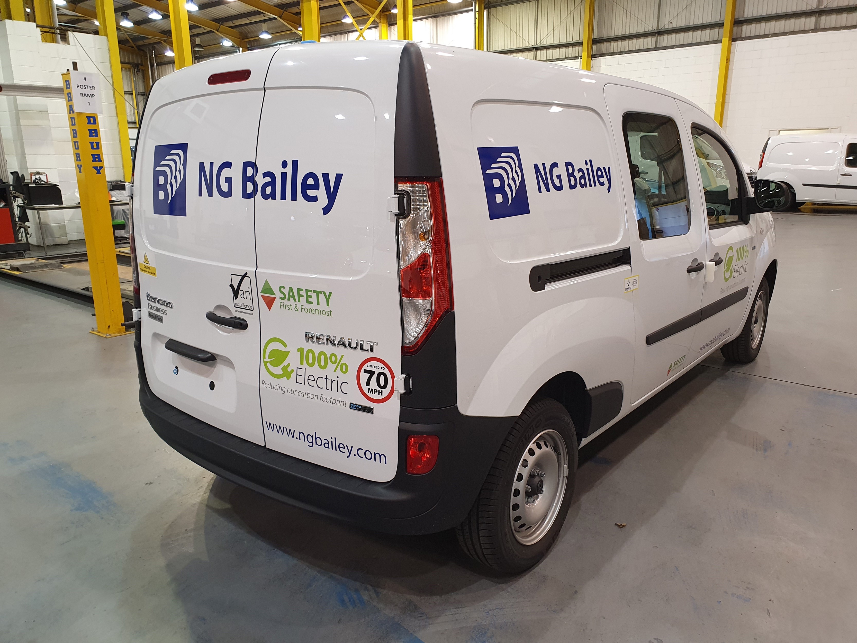Harsh driving events, speeding and idling tackled by NG Bailey
