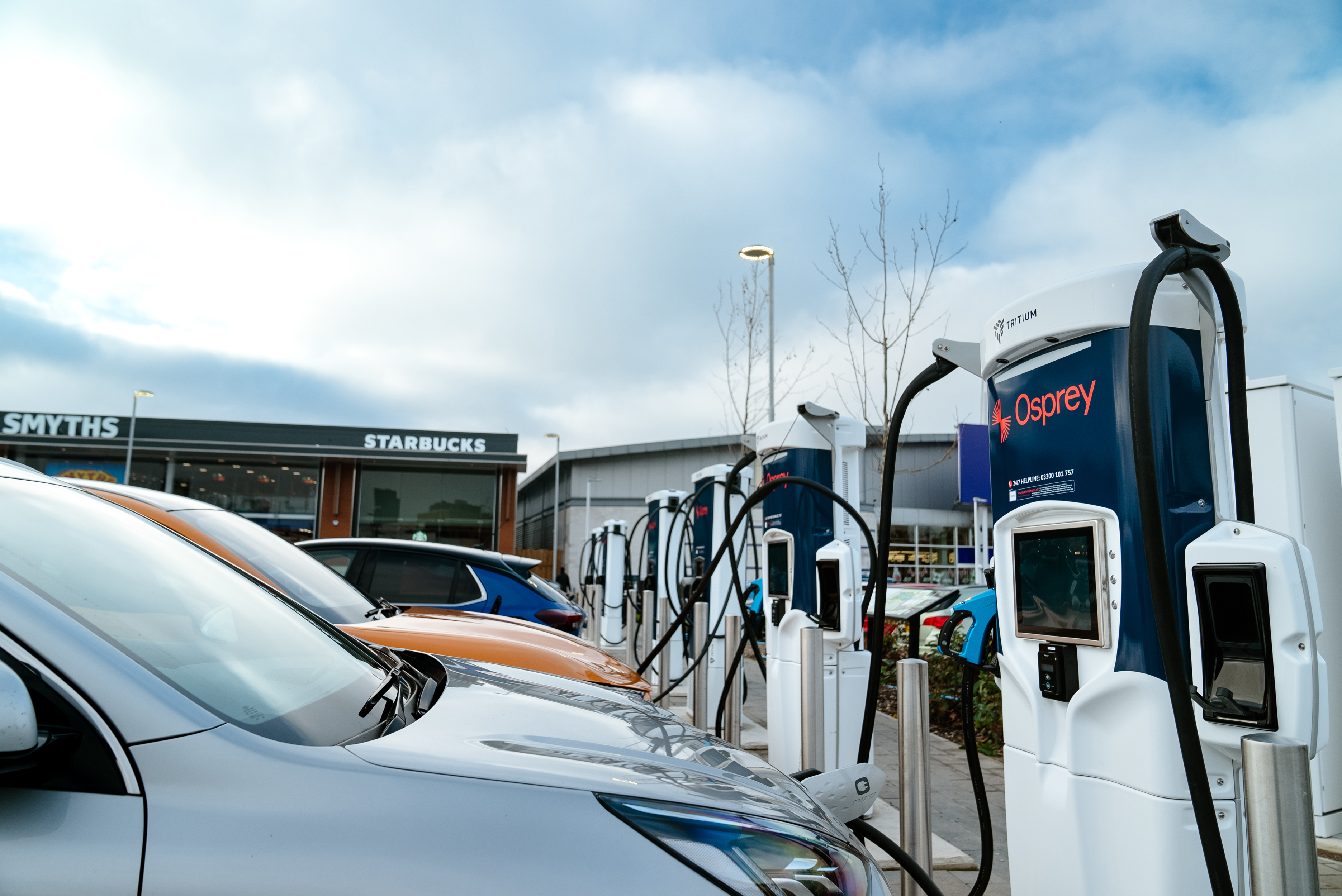 Osprey deals ev charging