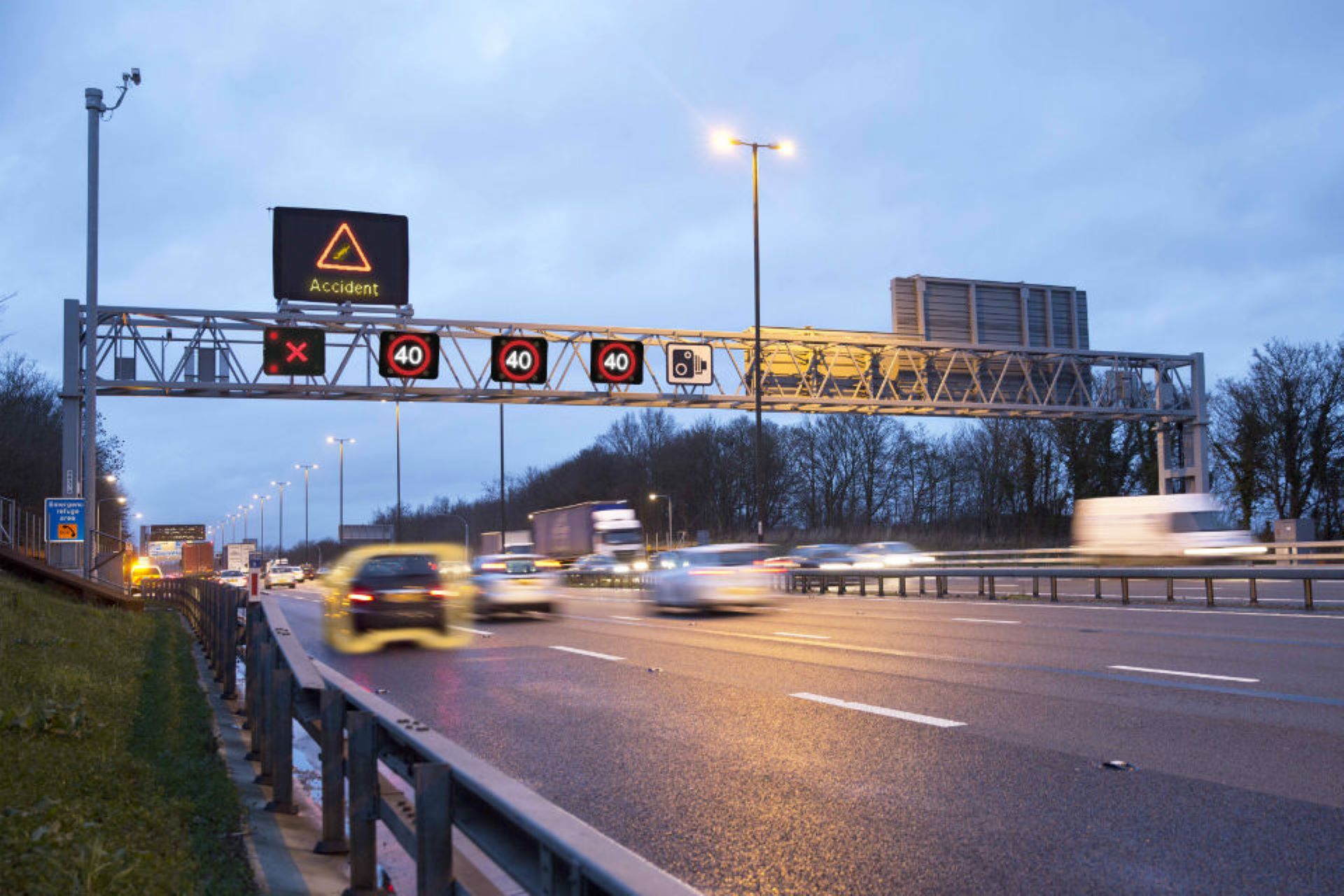 red x camera motorway