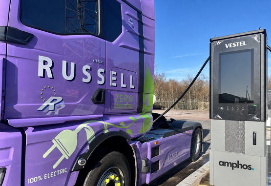 Scotland’s first megawatt HGV charging hub goes live