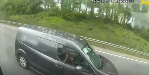 Footage of unsafe drivers caught on camera by police released (video ...