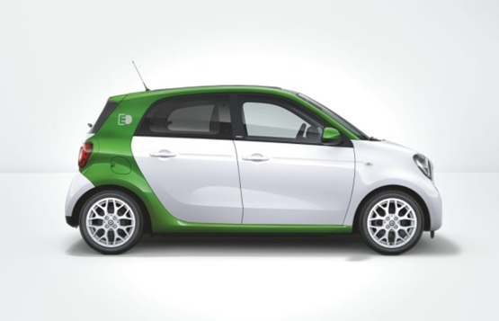 Smart Forfour plug-in 2017