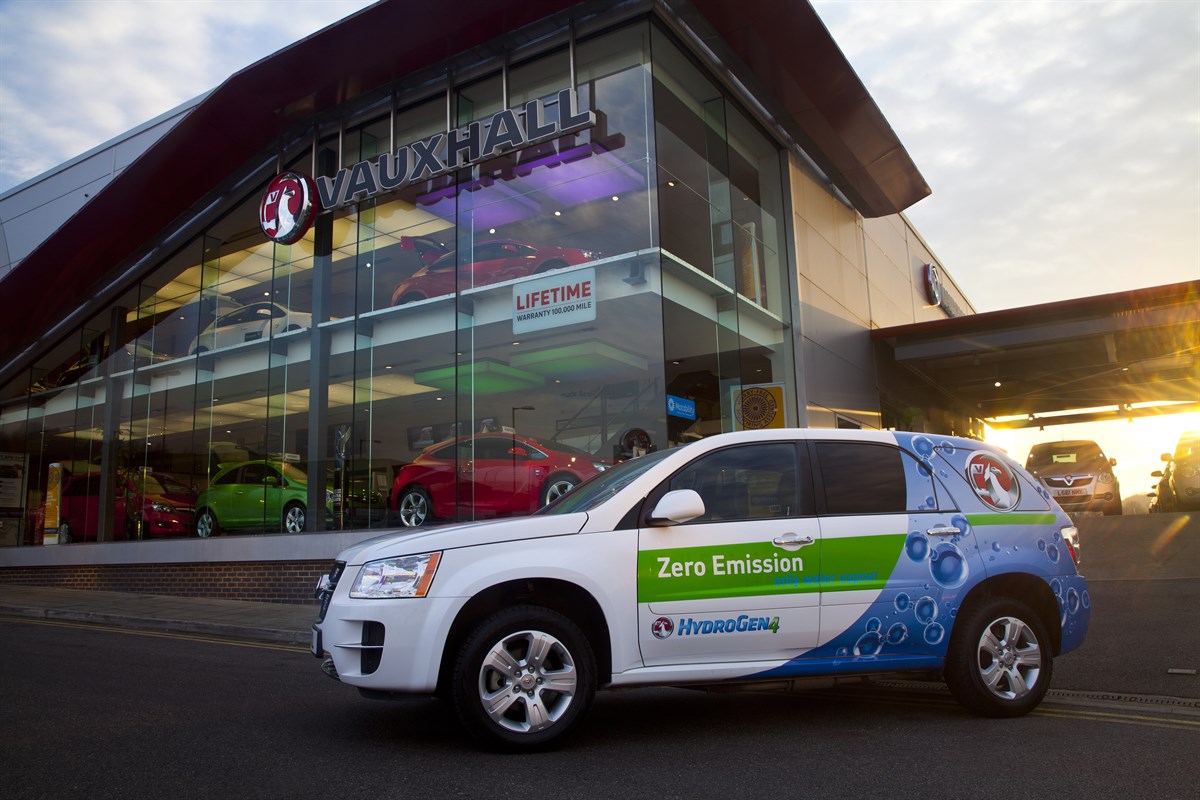 Vauxhall deals hydrogen car